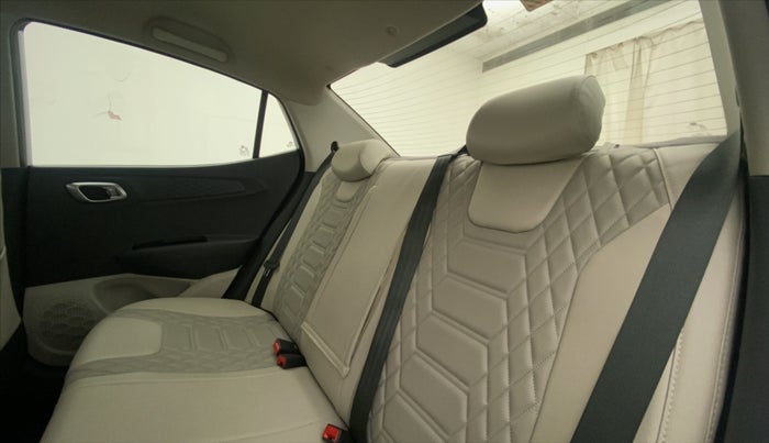 2021 Hyundai AURA SX 1.2 (O), Petrol, Manual, 16,365 km, Right Side Rear Door Cabin