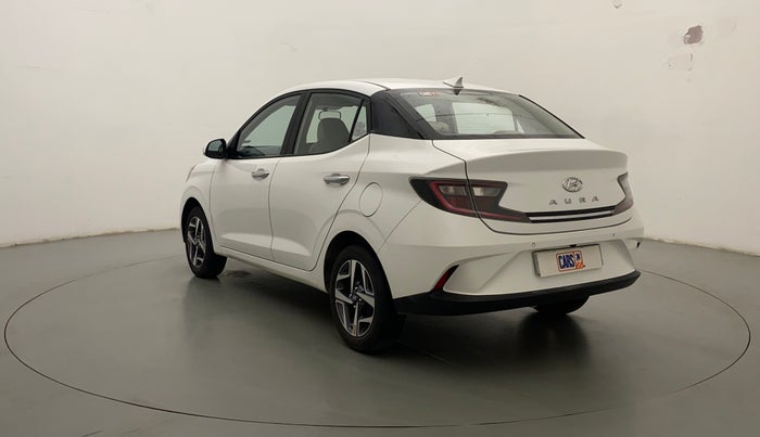 2021 Hyundai AURA SX 1.2 (O), Petrol, Manual, 16,365 km, Left Back Diagonal