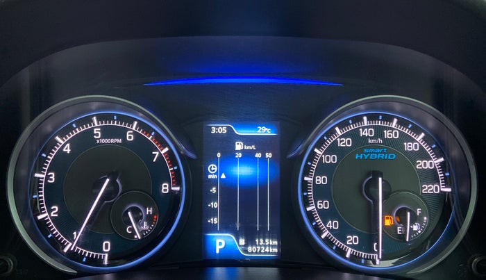 2019 Maruti XL6 ALPHA AT, Petrol, Automatic, 80,724 km, Odometer Image