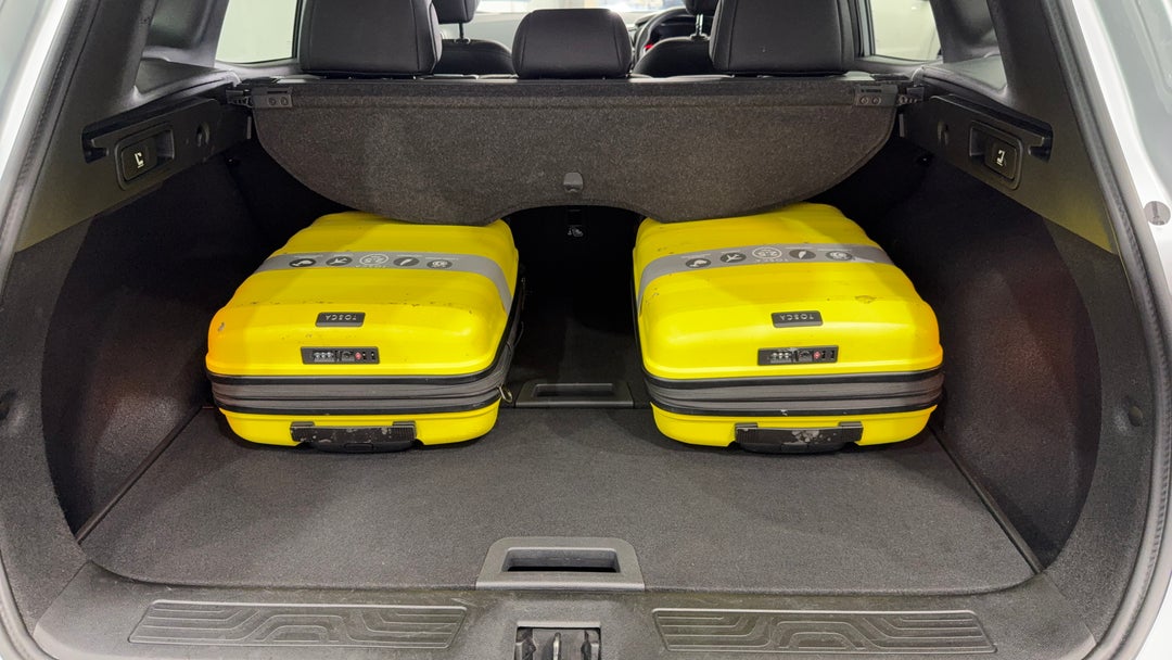 Boot Inside View with Luggage