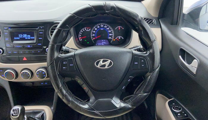 2014 Hyundai Grand i10 ASTA 1.2 VTVT, Petrol, Manual, 24,100 km, Steering Wheel Close Up