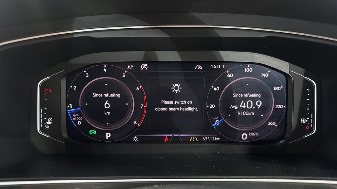 2019 Volkswagen Tiguan Allspace 162 Tsi Highline, Automatic, 63317 km, Odometer View