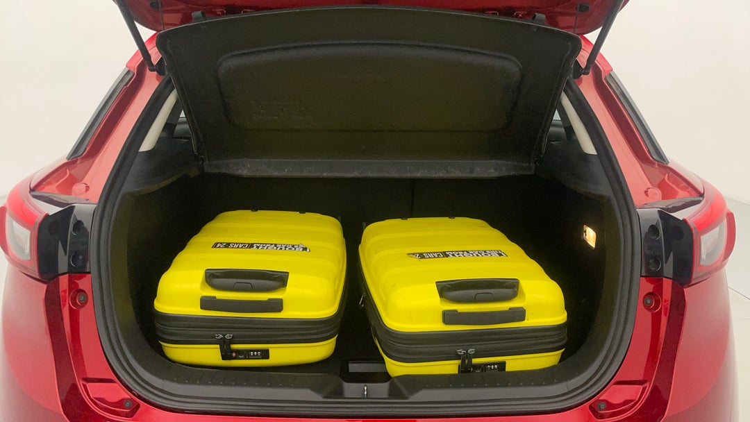 Boot Inside View with Luggage