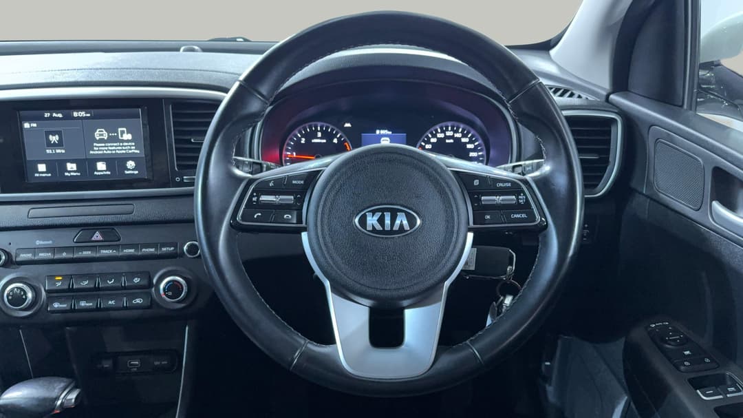 2021 Kia Sportage S (AWD), Automatic, 80054 km, Steering Wheel Close-up