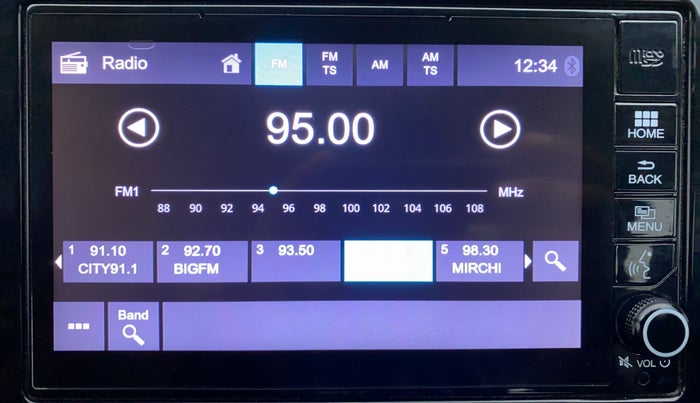 2018 Honda City VX MT PETROL, Petrol, Manual, 47,316 km, Infotainment System