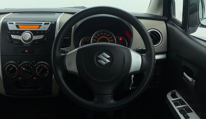 2015 Maruti Wagon R 1.0 VXI, Petrol, Manual, 35,460 km, Steering Wheel Close Up