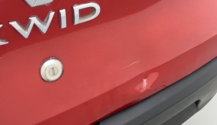 2017 Renault Kwid 1.0 RXL, Petrol, Manual, 13,605 km, Dicky (Boot door) - Slightly dented