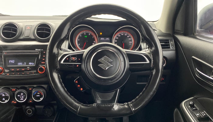 2018 Maruti Swift ZXI D, Petrol, Manual, 43,551 km, Steering Wheel Close Up