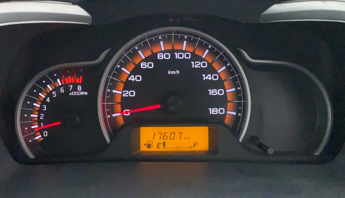 2017 Maruti Alto K10 VXI P, Petrol, Manual, 17,812 km, Odometer Image
