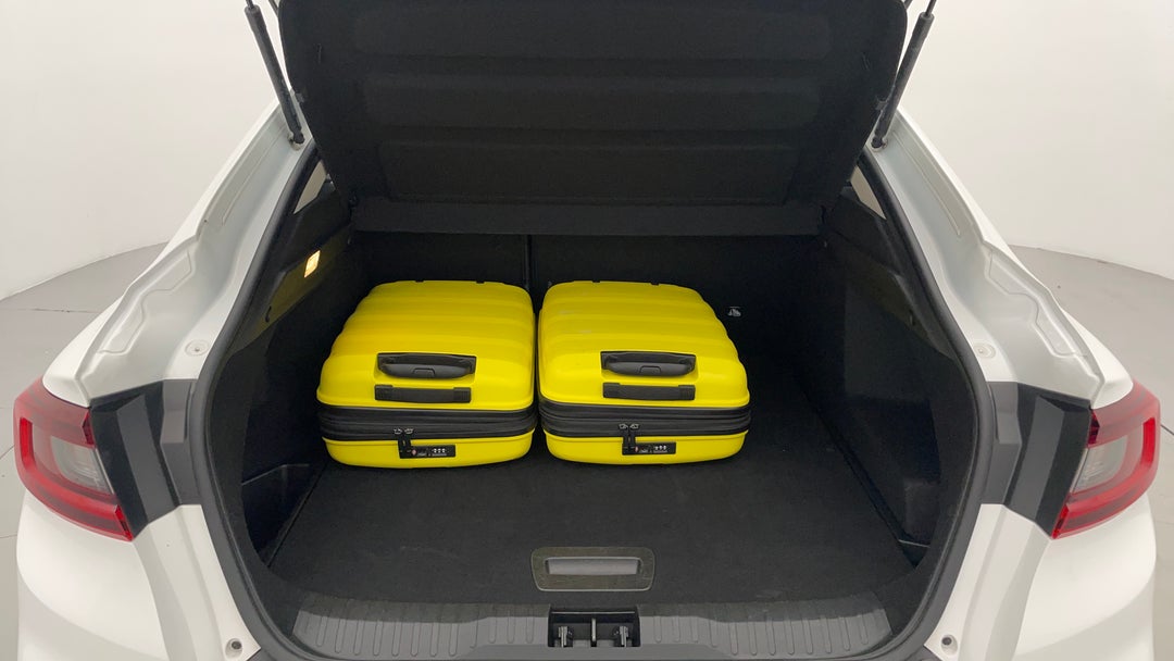 Boot Inside View with Luggage