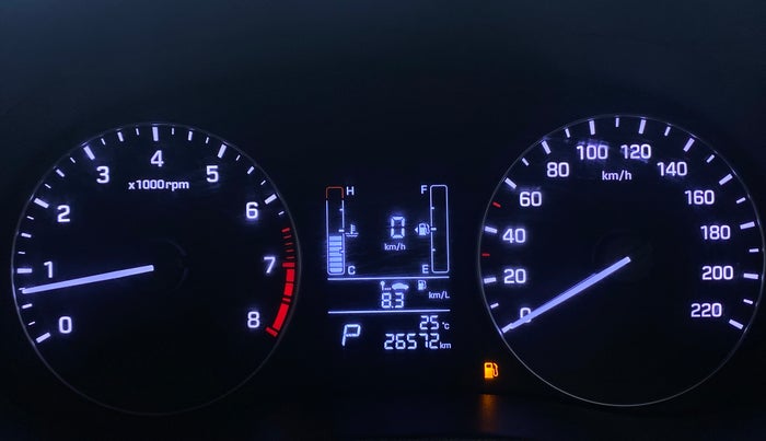 2018 Hyundai Creta 1.6 VTVT SX AUTO, Petrol, Automatic, 26,571 km, Odometer Image