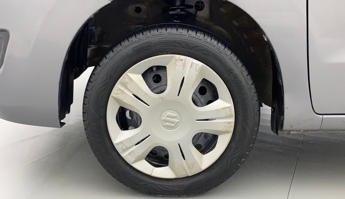 2015 Maruti Wagon R 1.0 VXI, Petrol, Manual, 64,709 km, Left Front Wheel
