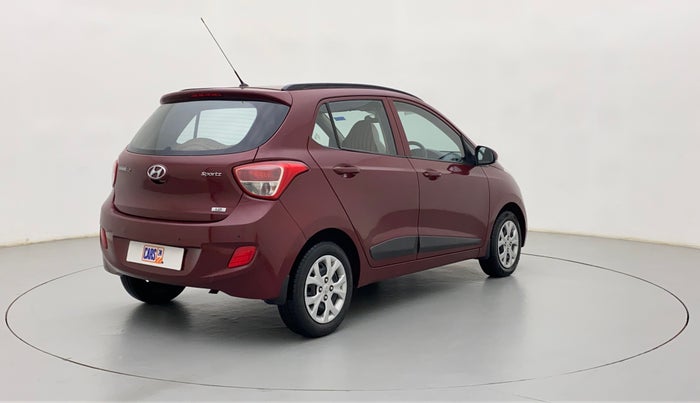 2015 Hyundai Grand i10 SPORTZ 1.2 KAPPA VTVT, Petrol, Manual, 22,010 km, Right Back Diagonal