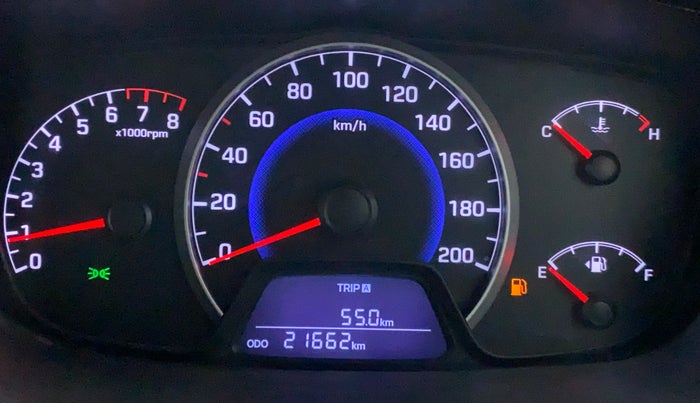2015 Hyundai Grand i10 SPORTZ 1.2 KAPPA VTVT, Petrol, Manual, 22,010 km, Odometer Image