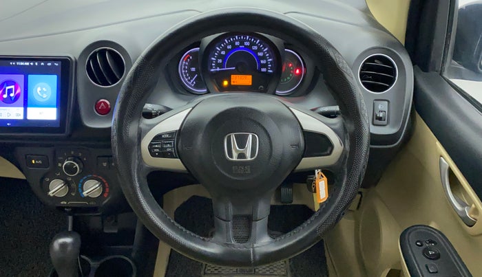 2015 Honda Amaze 1.2L I-VTEC VX AT, Petrol, Automatic, 37,372 km, Steering Wheel Close Up