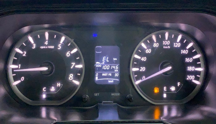 2016 Tata Zest XM RT 90 PS ABS, Petrol, Manual, 1,00,143 km, Odometer Image
