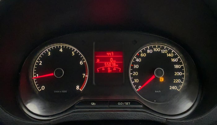 2013 Volkswagen Polo HIGHLINE1.2L, Petrol, Manual, 55,078 km, Odometer Image