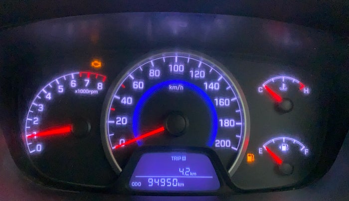 2016 Hyundai Grand i10 MAGNA 1.2 KAPPA VTVT, CNG, Manual, 94,950 km, Odometer Image