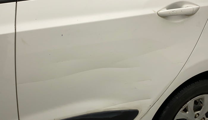 2016 Hyundai Grand i10 MAGNA 1.2 KAPPA VTVT, CNG, Manual, 94,950 km, Rear left door - Minor scratches