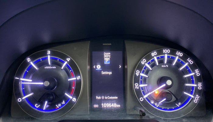 2017 Toyota Innova Crysta 2.8 ZX AT 7 STR, Diesel, Automatic, 1,09,648 km, Odometer Image