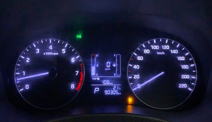 2017 Hyundai Creta SX PLUS AT 1.6 PETROL, Petrol, Automatic, 90,305 km, Odometer Image