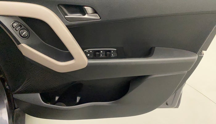 2017 Hyundai Creta SX PLUS AT 1.6 PETROL, Petrol, Automatic, 90,305 km, Driver Side Door Panels Control