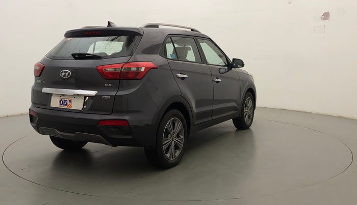 2017 Hyundai Creta SX PLUS AT 1.6 PETROL, Petrol, Automatic, 90,305 km, Right Back Diagonal