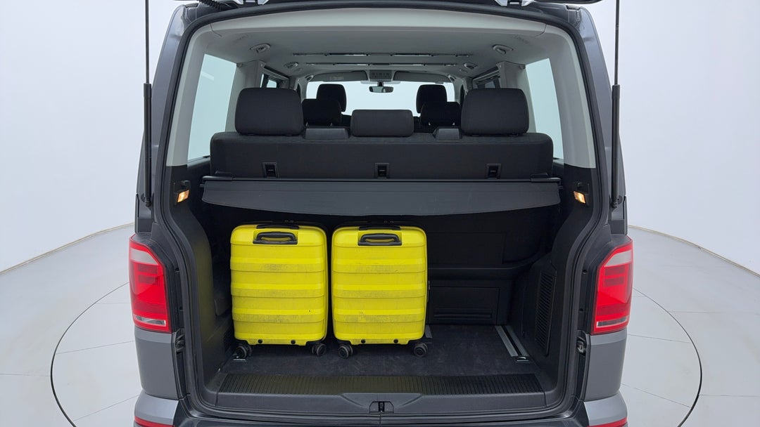 Boot Inside View with Luggage