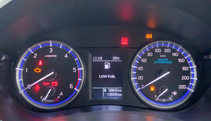 2018 Maruti S Cross ZETA 1.3 SHVS, Diesel, Manual, 19,001 km, Odometer View