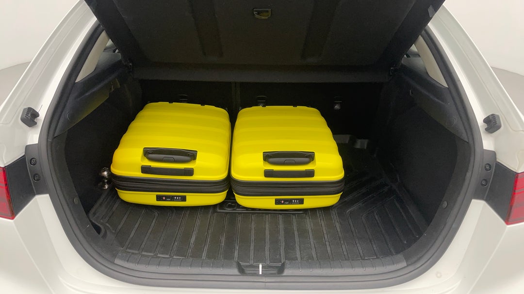 Boot Inside View with Luggage