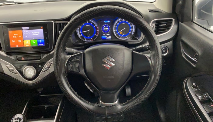 2019 Maruti Baleno ZETA 1.2 K12, Petrol, Manual, 45,482 km, Steering Wheel Close Up