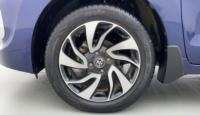2021 Toyota Glanza G MT PETROL, Petrol, Manual, 12,184 km, Left Front Wheel