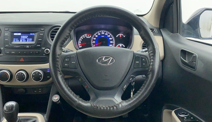 2018 Hyundai Grand i10 MAGNA 1.2 KAPPA VTVT, Petrol, Manual, 26,109 km, Steering Wheel Close Up