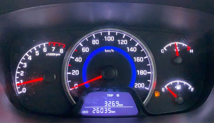2018 Hyundai Grand i10 MAGNA 1.2 KAPPA VTVT, Petrol, Manual, 26,109 km, Odometer Image
