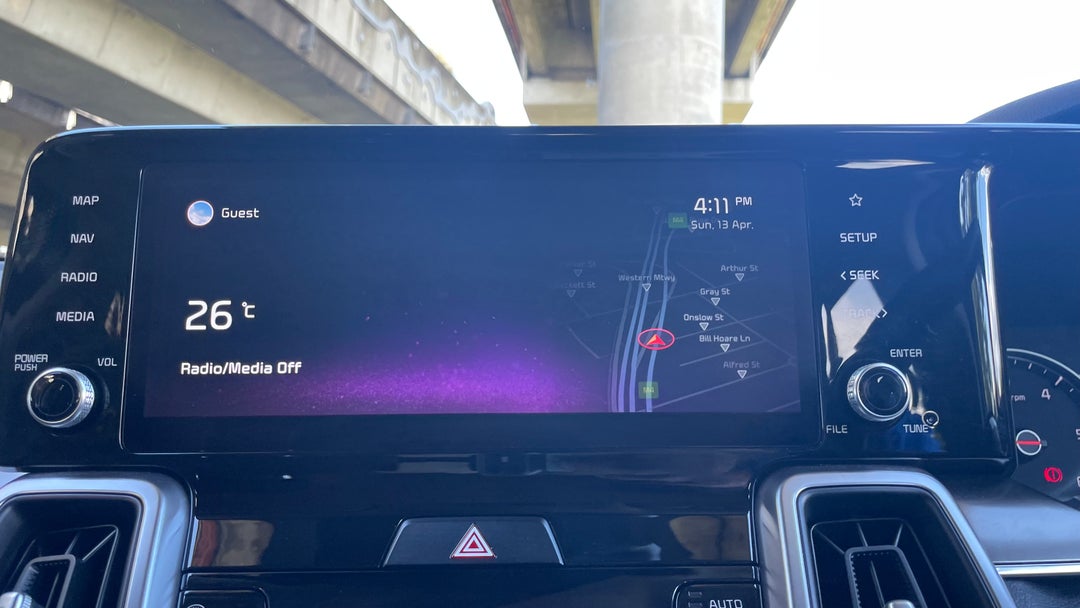 2022 Kia Sorento Sport+ 7 Seat, Automatic, 14473 km, Infotainment System