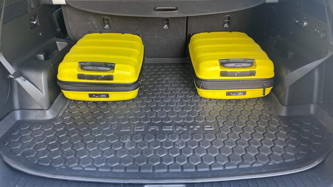 2022 Kia Sorento Sport+ 7 Seat, Automatic, 14473 km, Boot Inside View with Luggage