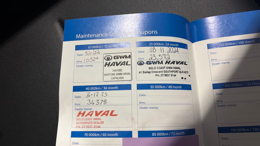 2022 GWM Haval Jolion Lux, Automatic, 42082 km, Service History