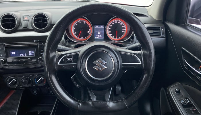 2020 Maruti Swift VXI AMT D, Petrol, Automatic, 41,971 km, Steering Wheel Close Up