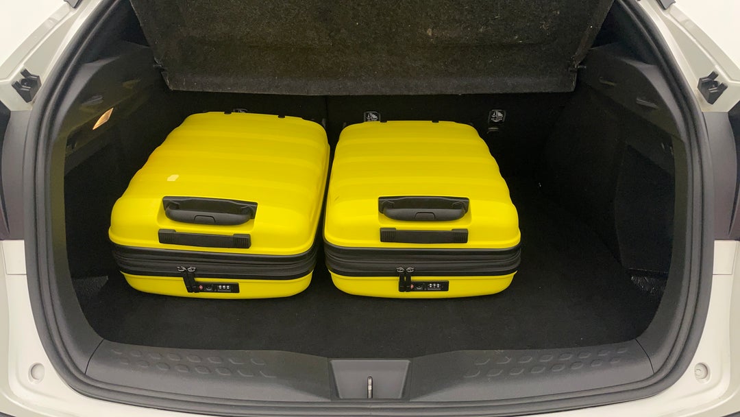 Boot Inside View with Luggage