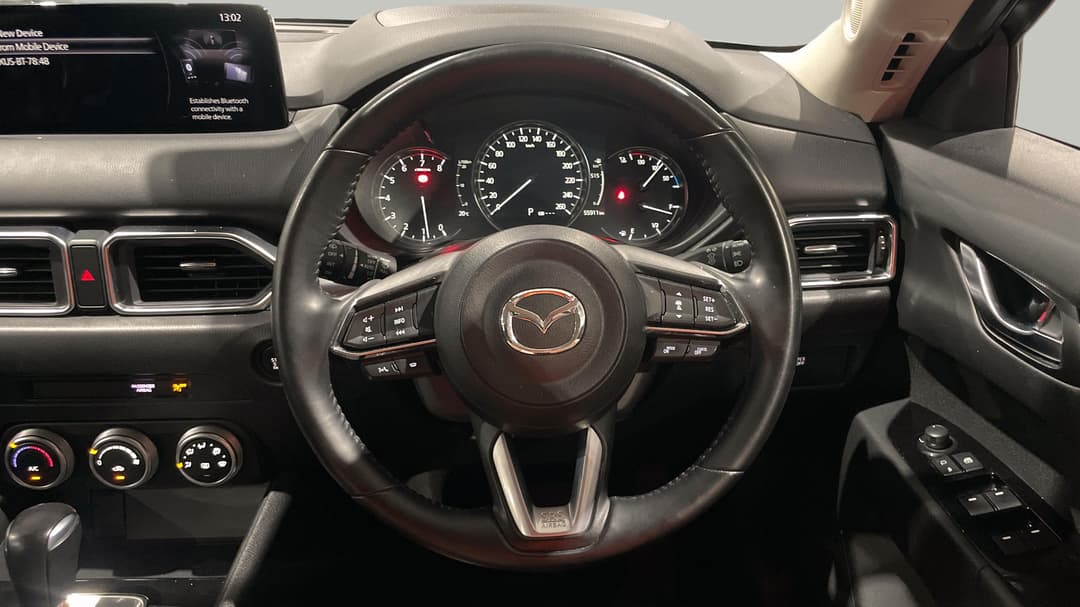 2023 Mazda CX-5 G20 Maxx (FWD), Automatic, 55911 km, Steering Wheel Close-up