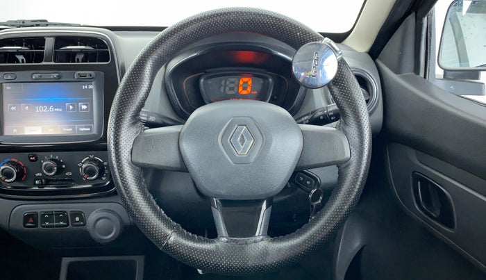 2016 Renault Kwid RXT, Petrol, Manual, 62,752 km, Steering Wheel Close Up