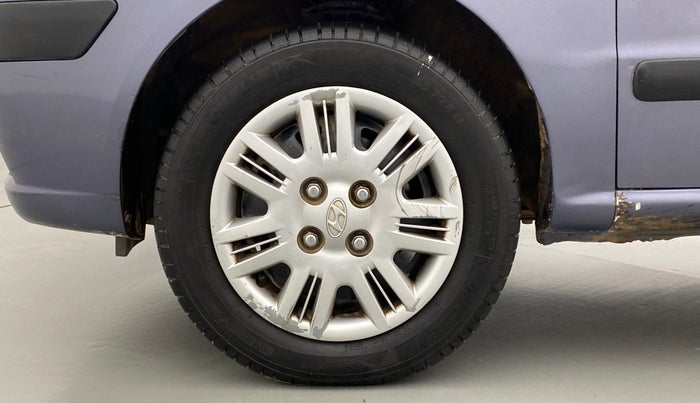 2011 Hyundai Santro Xing GLS, Petrol, Manual, 91,376 km, Left Front Wheel
