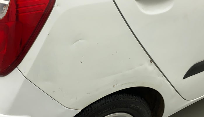 2011 Hyundai i10 MAGNA 1.2, Petrol, Manual, 24,509 km, Right quarter panel - Slightly dented
