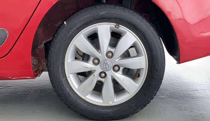 2014 Hyundai Xcent S 1.2 OPT, Petrol, Manual, 38,447 km, Left Rear Wheel