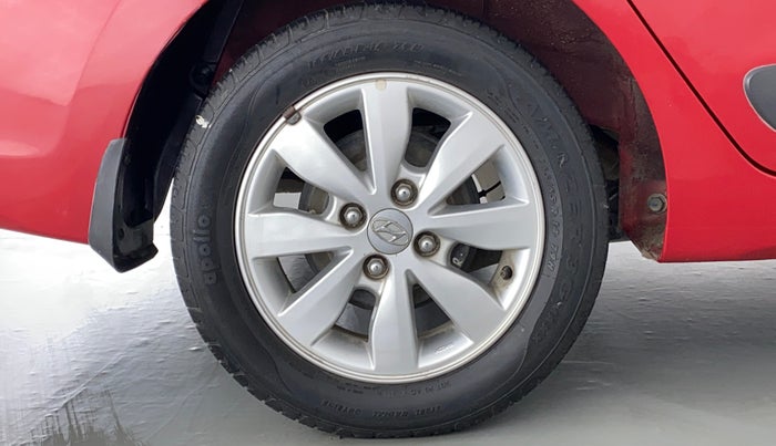 2014 Hyundai Xcent S 1.2 OPT, Petrol, Manual, 38,447 km, Right Rear Wheel