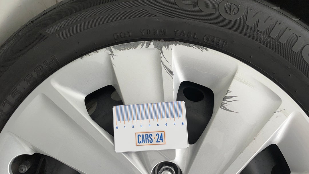 Wheels Rim Rear LHS Gutter Rash