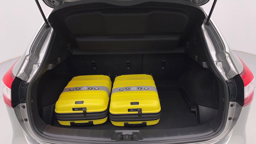 Boot Inside View with Luggage