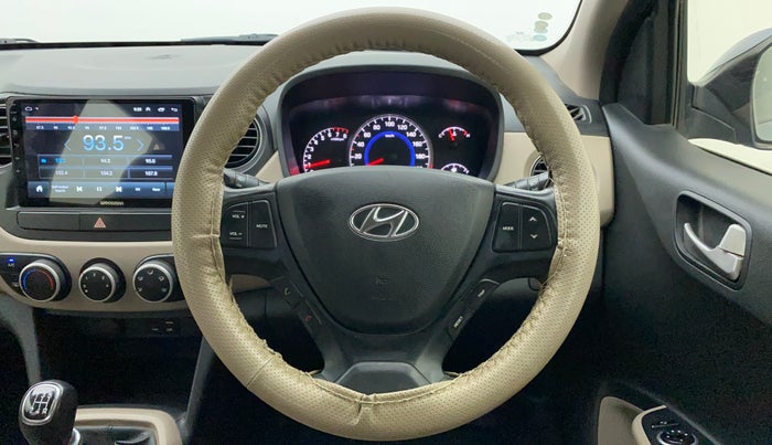 2016 Hyundai Grand i10 ASTA (O) 1.2 KAPPA VTVT, Petrol, Manual, 41,300 km, Steering Wheel Close Up