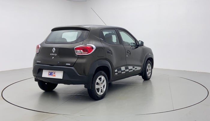 2016 Renault Kwid RXT 1.0 EASY-R  AT, Petrol, Automatic, 60,152 km, Right Back Diagonal (45- Degree) View