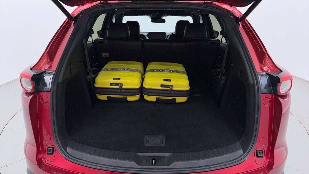 Boot Inside View with Luggage